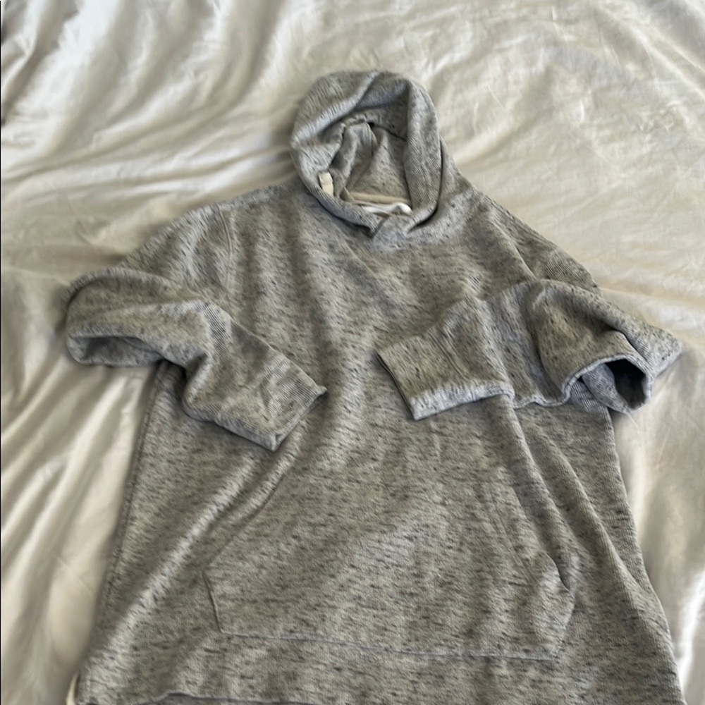 Gray Pullover Hoodie